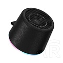 Hoco Hc49 bluetooth hordozható hangszóró (v6.0, 8W, LED fény, mágneses, fekete)
