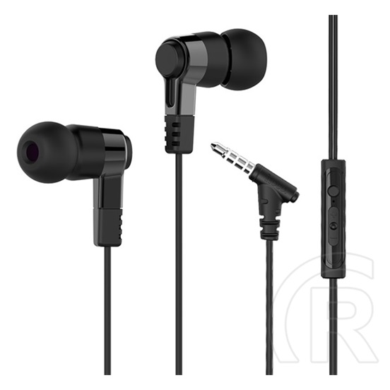 Hoco M52 mikrofonos fülhallgató (fekete)