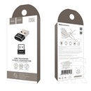 Hoco UA6 USB A - C adapter (fekete)