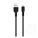 Hoco X20 adat-és töltőkábel (USB-A / Lightning, 1 m, fekete)