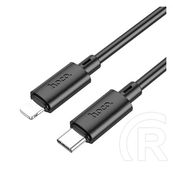 Hoco X88 adatkábel (type-c - lightning, 20W, PD gyorstöltés, 100cm, fekete)