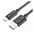Hoco X88 adatkábel (usb - type-c, 3A, gyorstöltő, 100cm, fekete)