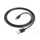 Hoco X96 adatkábel (USB - Type-C, 3A, 27W, PD gyorstöltő, 100cm, fekete)