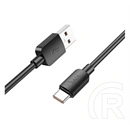 Hoco X96 adatkábel (USB - Type-C, 6A, 100W, PD gyorstöltő, 100cm, fekete)
