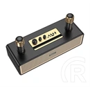 Hoco bs63 bluetooth hordozható hangszóró (v5.3, 25w, aux, usb, tf/microsd + karaoke szett) fekete