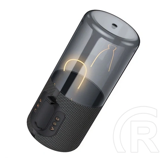 Hoco bs64 bluetooth hordozható hangszóró (v5.4, 5w, aux, usb, tf/microsd, ipx5 vizálló) sötétszürke