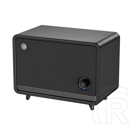 Hoco bs65 bluetooth hordozható hangszóró (v5.4, 30w, tf/microsd kártyaolvasó, fm rádió, aux) fekete