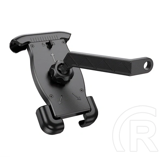 Hoco ca119 motoros telefontartó (tükörre rögzíthető, 4.5 - 7" méret) fekete