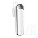 Hoco e201 bluetooth fülhallgató mono (v6.0, mikrofon, zajszűrő, multipoint) fehér