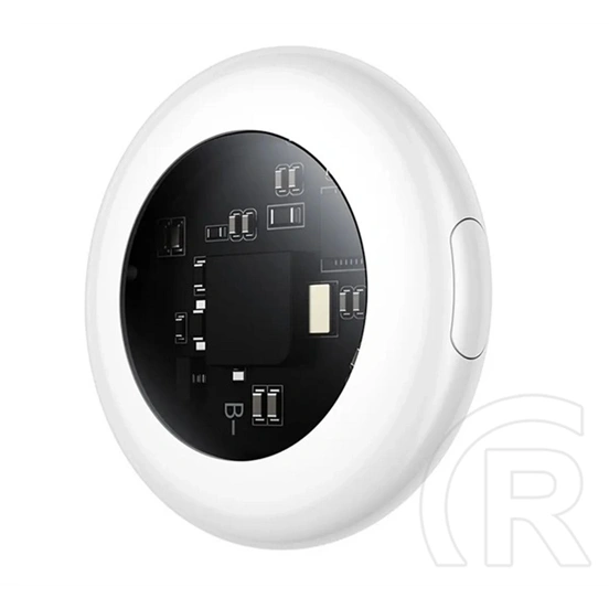 Hoco e91b bluetooth nyomkövető (kulcstartóra, táskára, autóba, valós idejű nyomkövetés, ios kompatibilis) fehér
