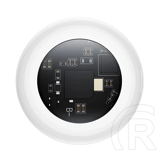 Hoco e91b bluetooth nyomkövető (kulcstartóra, táskára, autóba, valós idejű nyomkövetés, ios kompatibilis) fehér