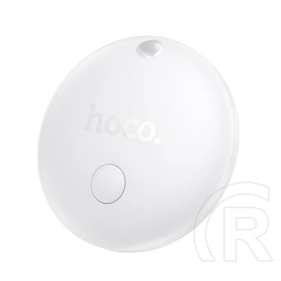 Hoco e93a bluetooth nyomkövető (kulcstartóra, táskára, autóba, valós idejű nyomkövetés, android kompatibilis) fehér