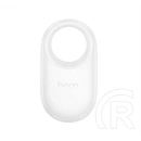 Hoco e94 bluetooth nyomkövető (kulcstartóra, táskára, autóba, ios kompatibilis) fehér