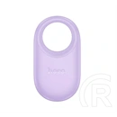 Hoco e94 bluetooth nyomkövető (kulcstartóra, táskára, autóba, valós idejű nyomkövetés, ios kompatibilis) lila