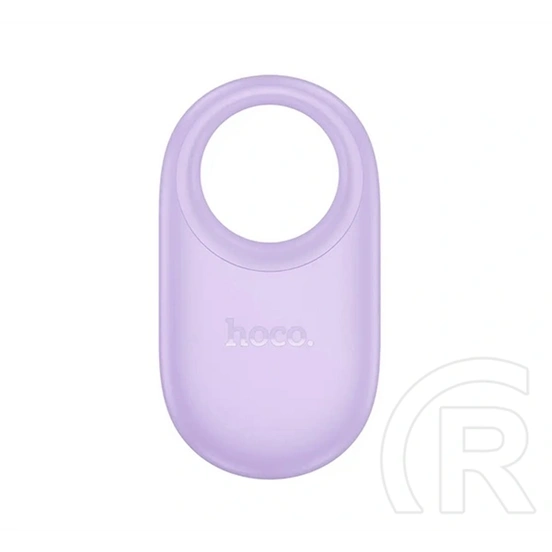 Hoco e94 bluetooth nyomkövető (kulcstartóra, táskára, autóba, valós idejű nyomkövetés, ios kompatibilis) lila