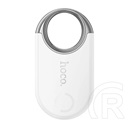 Hoco e98a bluetooth nyomkövető (kulcstartóra, táskára, valós idejű nyomkövetés, android kompatibilis) fehér