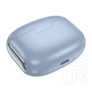 Hoco eq21 bluetooth fülhallgató sztereo (v5.4, tws, mikrofon, aktív zajszűrő, érintőkijelző + töltőtok) világoskék