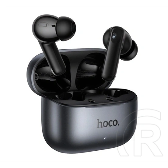 Hoco eq27 bluetooth ai fordító fülhallgató sztereo (v5.4, tws, aktív zajszűrő, mikrofon + töltőtok) metálszürke