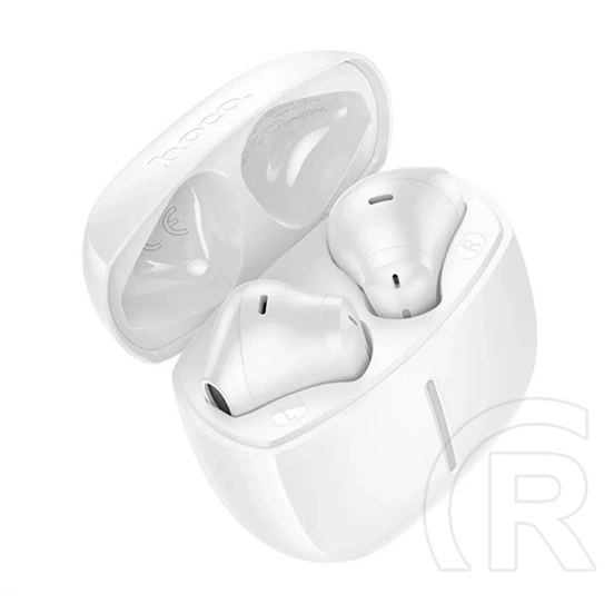 Hoco eq33 bluetooth fülhallgató sztereo (v5.4, tws, mikrofon, + töltőtok) fehér