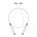 Hoco es62 bluetooth fülhallgató sztereo (v5.3, nyakba akasztható, mikrofon, microsd kártyaolvasó, sport) sötétszürke