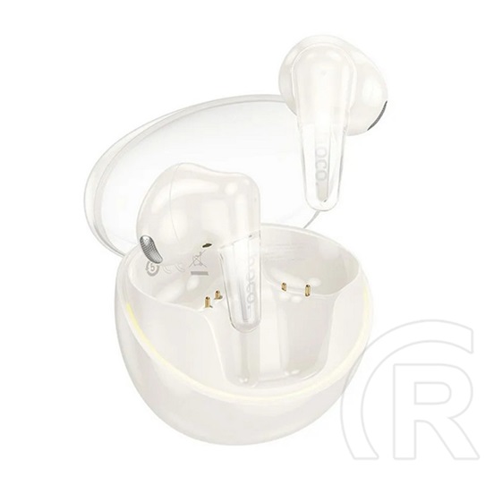 Hoco ew202 bluetooth fülhallgató sztereo (v5.4, tws, mikrofon + töltőtok) fehér