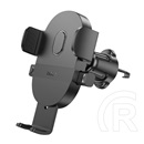 Hoco h18 autós tartó (szellőzőre, automata, 360°, 4.5-7.0" méret) fekete