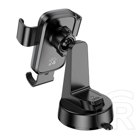 Hoco h81 autós tartó (műszerfalra, tapadókorongos, gravitációs, 6.1-7" méret) fekete