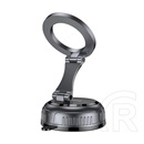 Hoco h92 autós tartó (műszerfalra, tapadókorongos, mágneses, 360°, összehajtható) fekete