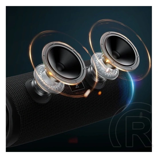 Hoco hc16 bluetooth hordozható hangszóró (v5.3, 5w, microsd kártyaolvasó, aux, fm rádió, mikrofon, fekete)