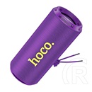Hoco hc27 bluetooth hordozható hangszóró (v5.4, 2x8w tf/microsd kártyaolvasó, fm rádió, aux) lila