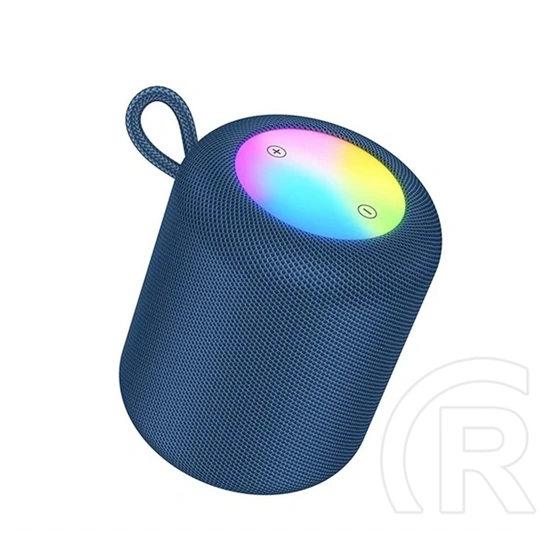Hoco hc30 bluetooth hordozható hangszóró (v5.4, 5w, aux, usb, tf/microsd, rgb fény) sötétkék