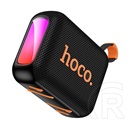 Hoco hc31 bluetooth hordozható hangszóró (v5.4, 10w, 1500mah, tf/microsd kártyaolvasó, fm rádió, aux) fekete