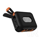 Hoco hc31 bluetooth hordozható hangszóró (v5.4, 10w, 1500mah, tf/microsd kártyaolvasó, fm rádió, aux) fekete