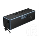 Hoco hc40 bluetooth hordozható hangszóró (v5.4, 2x10w, tf/microsd kártyaolvasó, fm rádió, aux, led fény) fekete