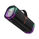 Hoco hc51 bluetooth hordozható hangszóró (v6.0, 2x10w, rgb fény) fekete