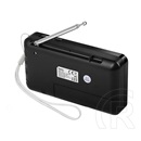 Hoco hi50 bluetooth hordozható hangszóró (v5.3, 5w, tf/microsd kártyaolvasó, fm rádió, aux) fekete