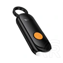 Hoco iPhone Duo e99 bluetooth nyomkövető (kulcstartóra, táskára, autóba, hangjelzés, zseblámpa, ios kompatibilis) fekete