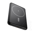 Hoco j140a vésztöltő type-c aljzat (5000mah, 20w, pd gyorstöltő 3.0, wireless, magsafe) fekete