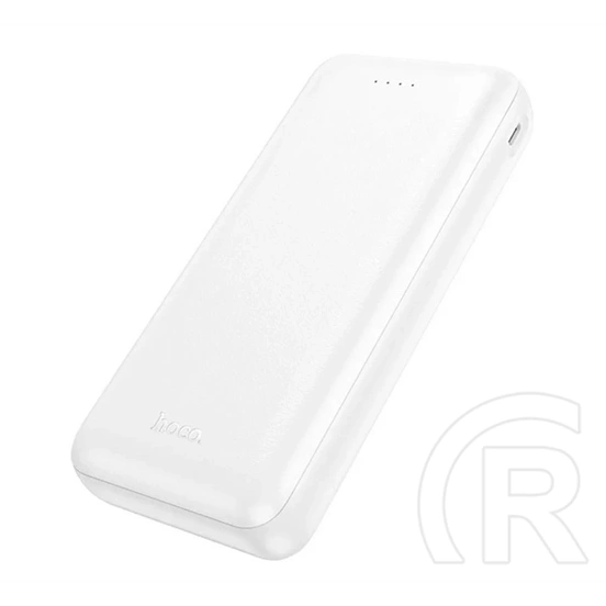 Hoco j153a vésztöltő 2 usb+type-c aljzat (20000mah, 10w, led jelzés) fehér