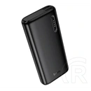 Hoco j158a vésztöltő 2 usb aljzat (10000mah, 2a, led jelzés) fekete