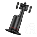 Hoco k23 asztali tartó (tripod állvány, 360°, automata arckövetés, bluetooth távkioldó, 4.5 - 7" méret) fekete