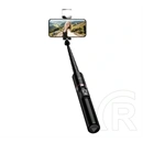 Hoco k34 tripod állvány (univerzális, állítható, 136cm, 4.5-7" méret, led fény) fekete