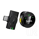 Hoco l21 bluetooth mikrofon (type-c, lavalier csíptethető, zajszűrő) fekete