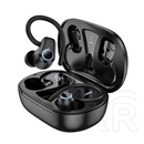 Hoco pure joy bluetooth fülhallgató sztereo (v5.3, tws, fülre akasztható, mikrofon + töltőtok) fekete