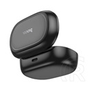 Hoco pure joy bluetooth fülhallgató sztereo (v5.3, tws, fülre akasztható, mikrofon + töltőtok) fekete