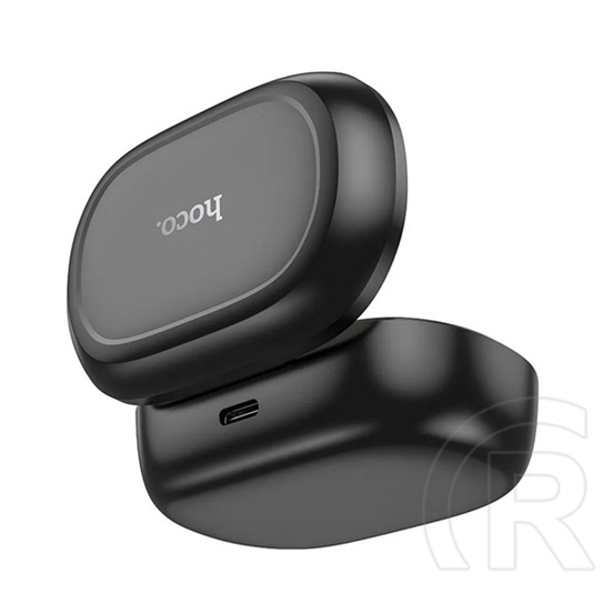 Hoco pure joy bluetooth fülhallgató sztereo (v5.3, tws, fülre akasztható, mikrofon + töltőtok) fekete