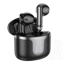 Hoco snowflake bluetooth fülhallgató sztereo (v5.3, tws, mikrofon, led kijelző + töltőtok) fekete