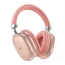 Hoco w35 max bluetooth fejhallgató sztereo (v5.4, aktív zajszűrő, tf kártyaolvasó, 3.5mm jack aljzat) rózsaszín
