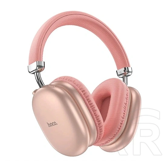 Hoco w35 max bluetooth fejhallgató sztereo (v5.4, aktív zajszűrő, tf kártyaolvasó, 3.5mm jack aljzat) rózsaszín