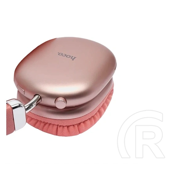 Hoco w35 max bluetooth fejhallgató sztereo (v5.4, aktív zajszűrő, tf kártyaolvasó, 3.5mm jack aljzat) rózsaszín